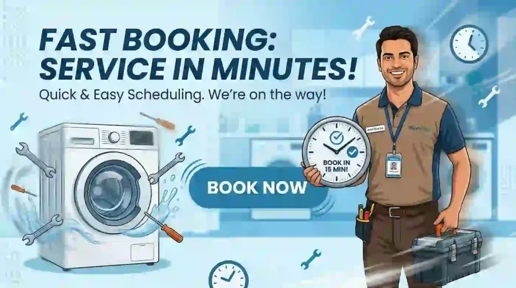 Book Washing Machine Repair Online Anaikudam