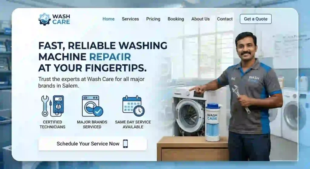 Washing Machine Repair Service in Hasanur Erode
