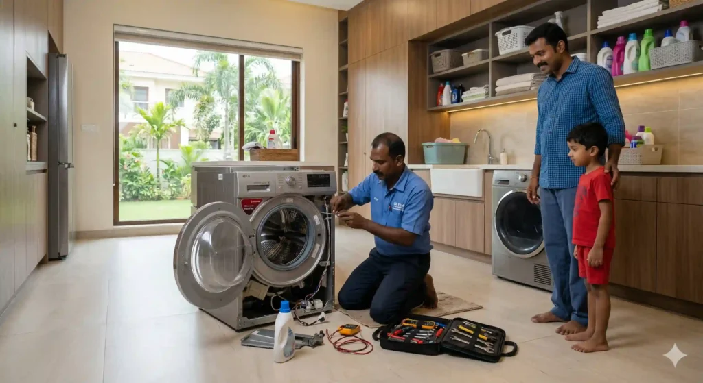 washing machine repair in vaippar